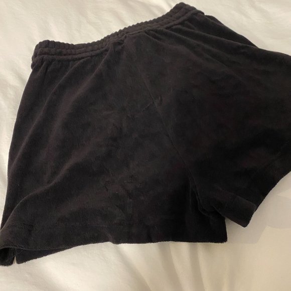 & Other Stories Relaxed Terry Shorts Black (Part of a set) - Picture 7 of 9